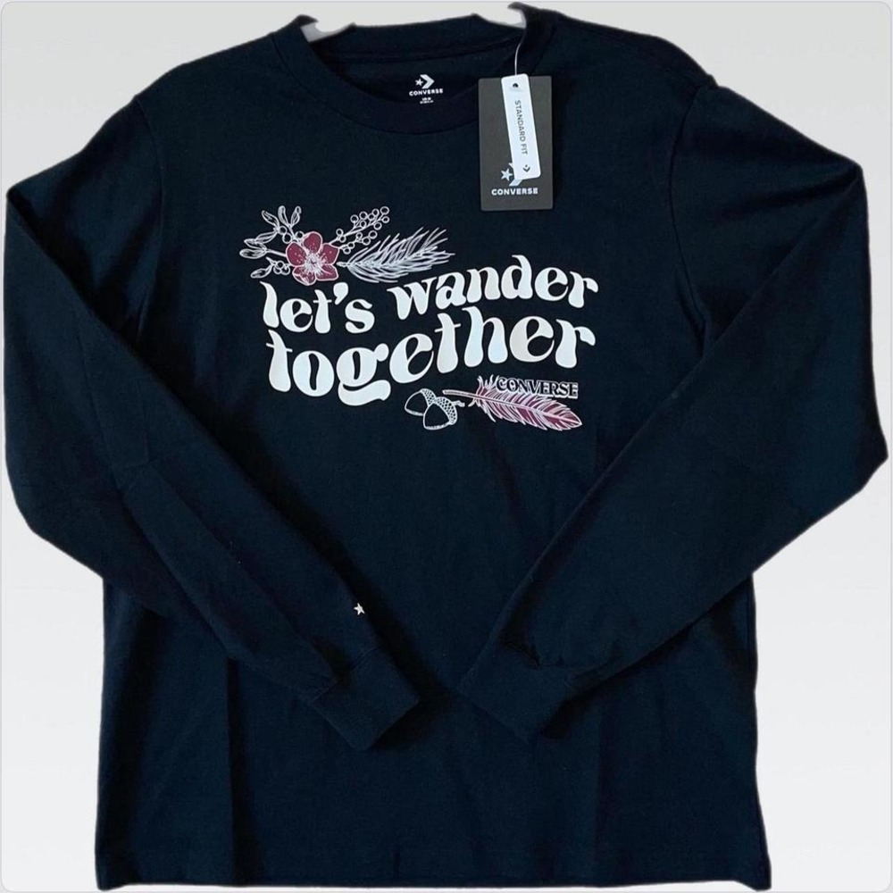 BrandNew Converse Long Sleeve Women's T-Shirts‎ - M